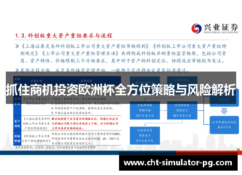 抓住商机投资欧洲杯全方位策略与风险解析